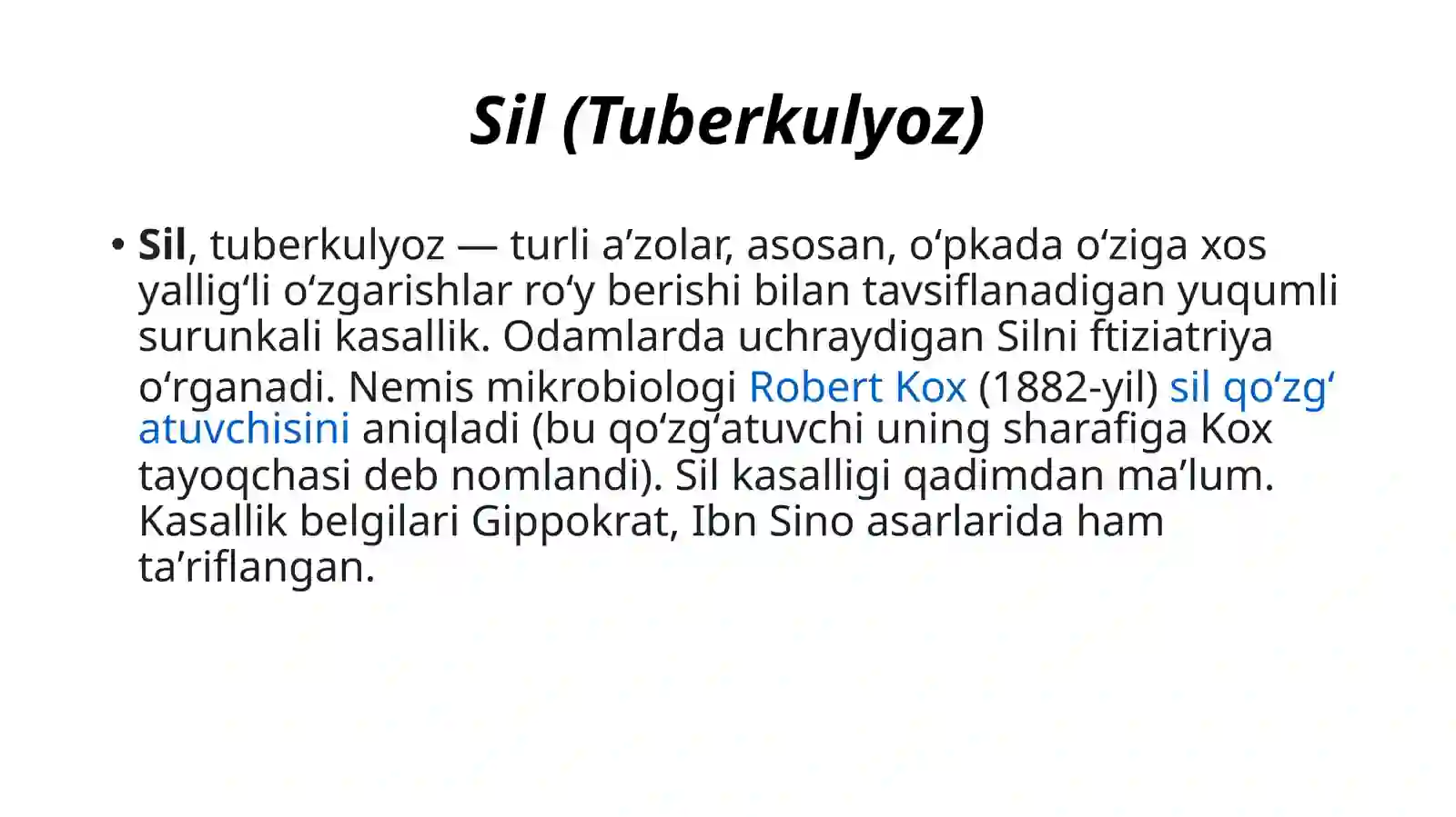 Sil (Tuberkulyoz) 2