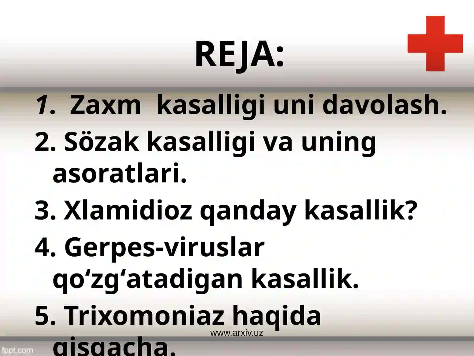 JINSIYYÖL BILAN YUQADIGAN KASALLIKLAR 2