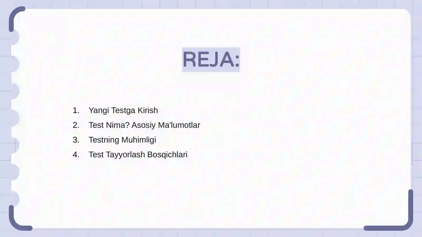 Yangi Test 2