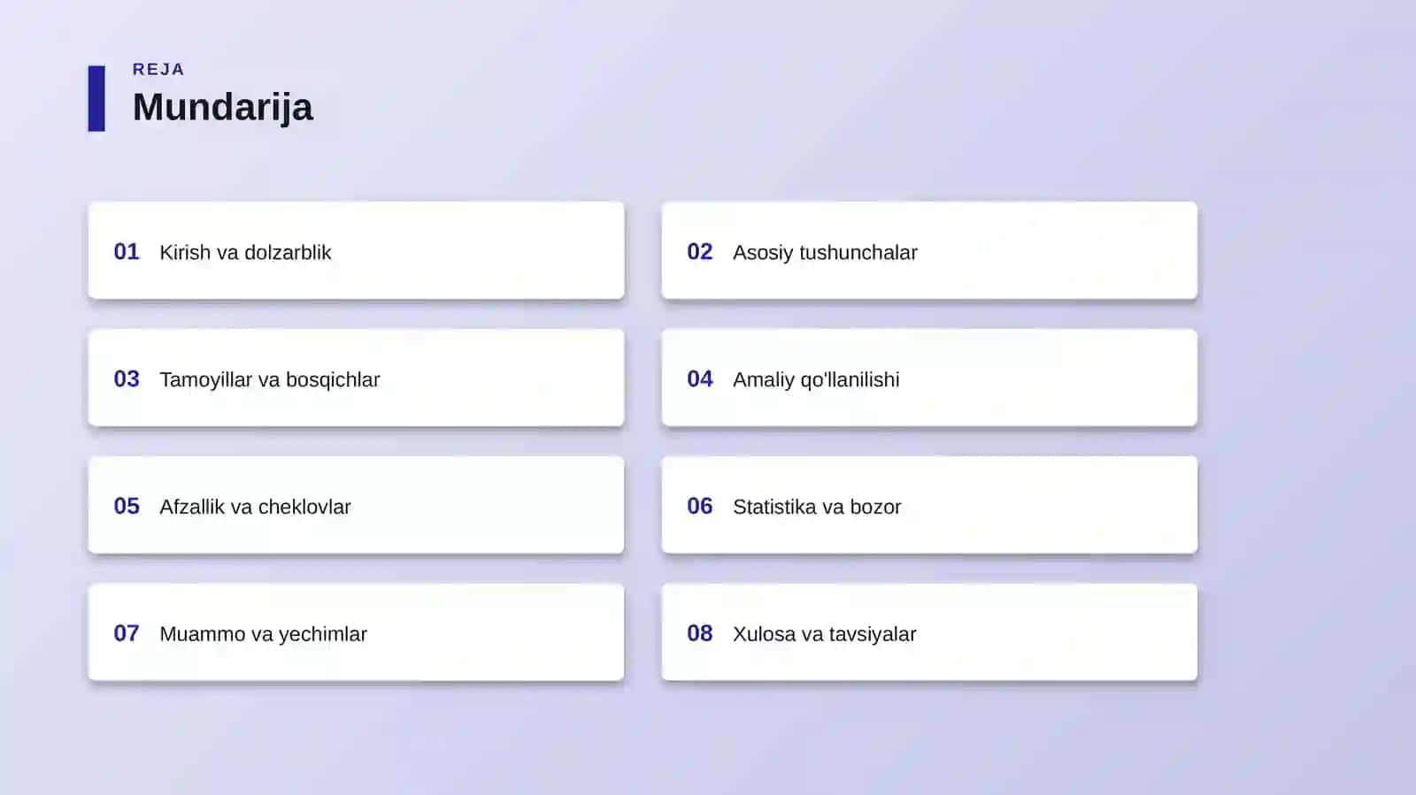 O'z-o'zini rivojlantirish — asoslari 2