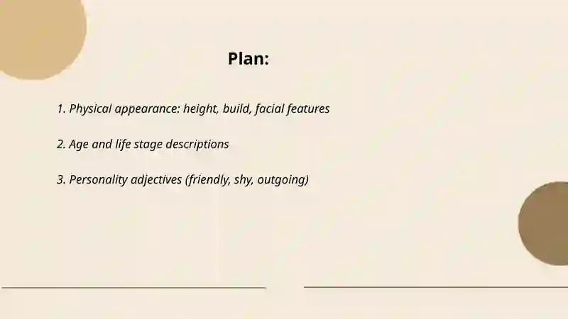 Describing people and abilities 2