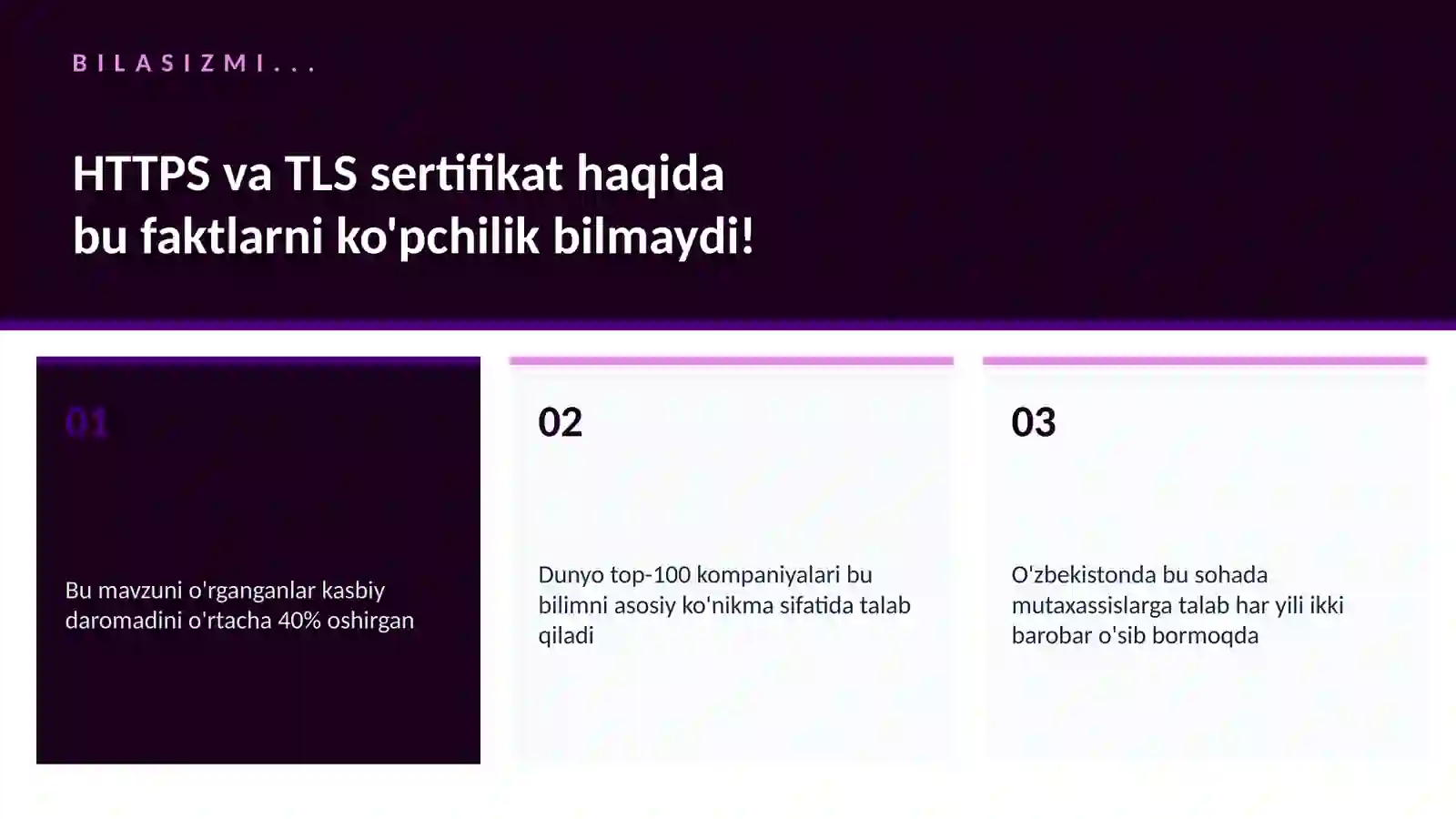 HTTPS va TLS sertifikat 2