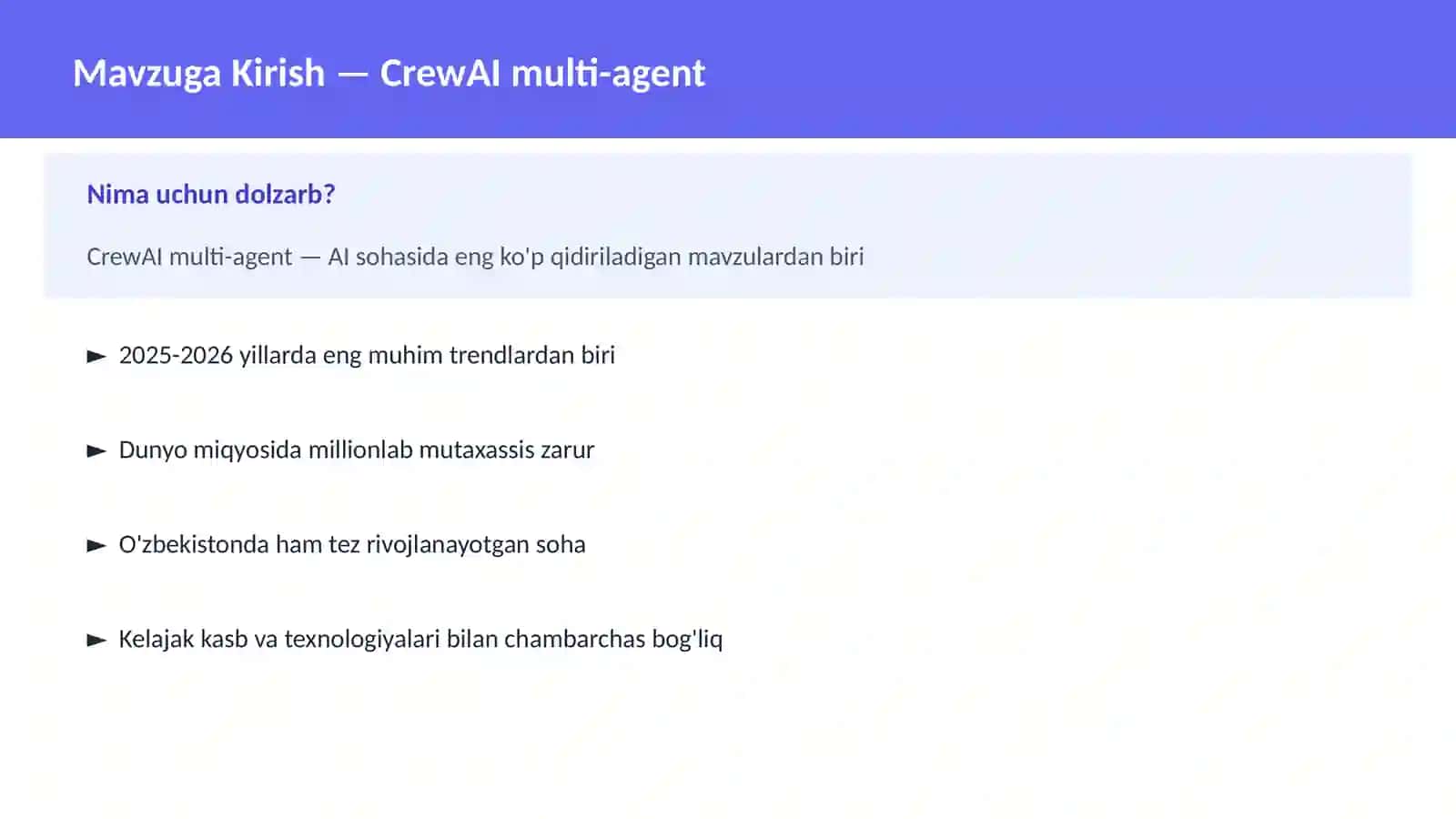 CrewAI multi-agent 2