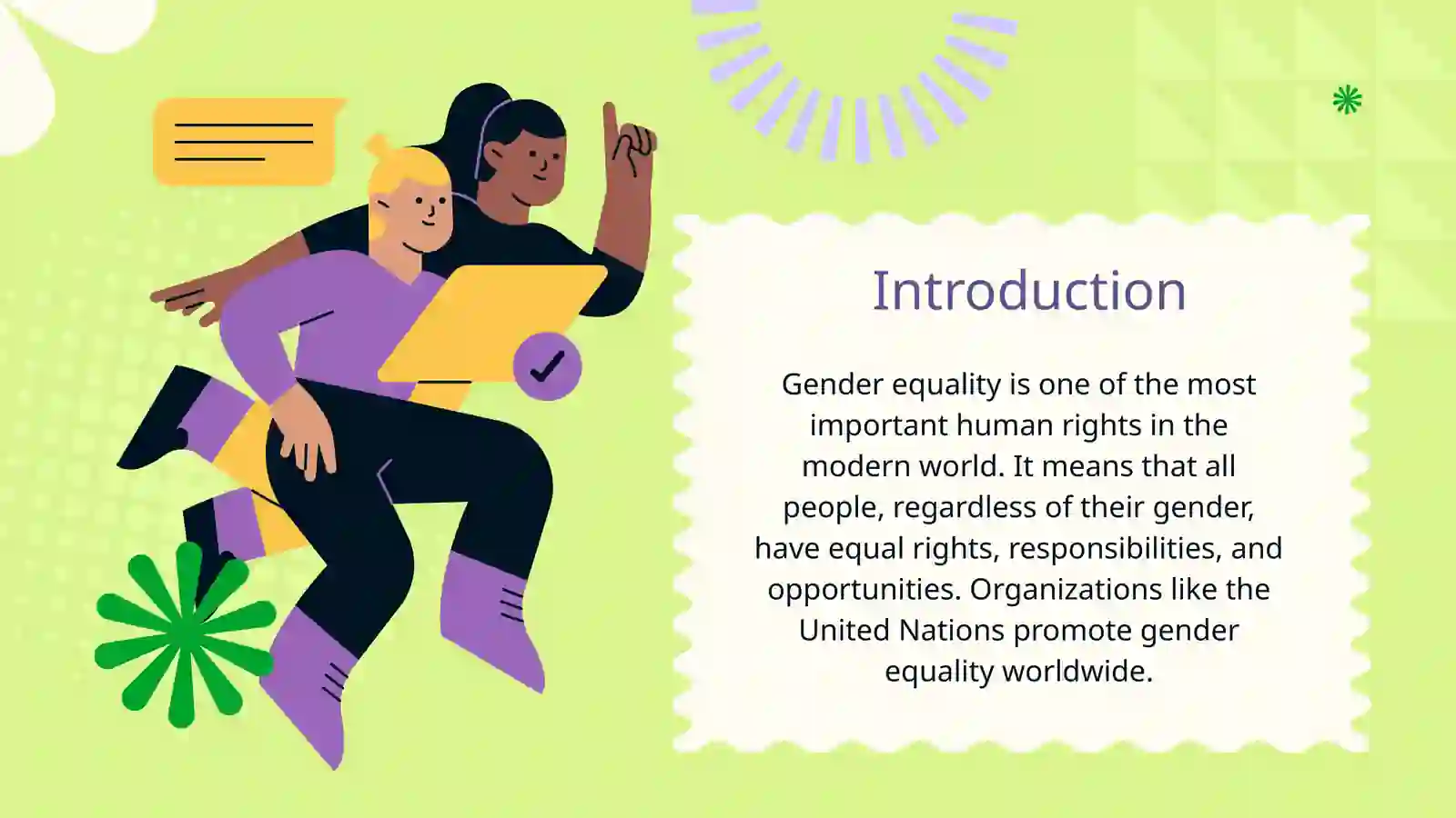 GENDER EQUALITY 2