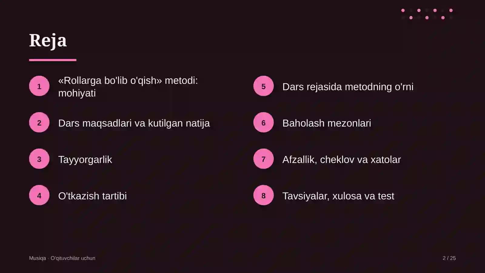 musiqa darslarida rollarga bo'lib o'qish metodidan foydalanish 5683 2
