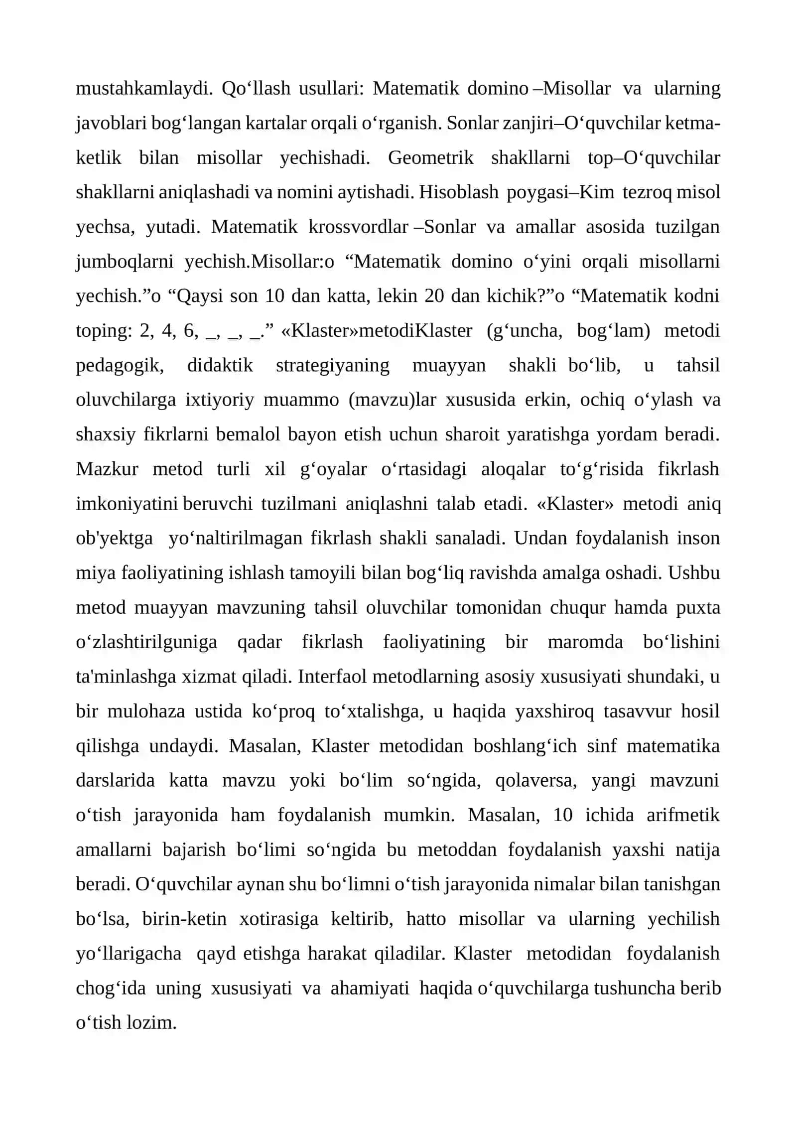 Interfaol metodlar 2