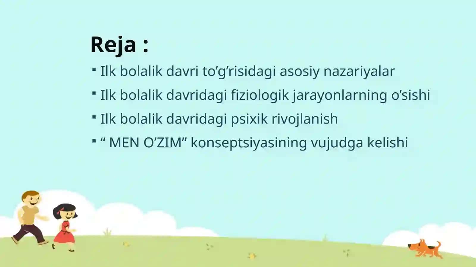 ILK BOLALIK DAVRI 2