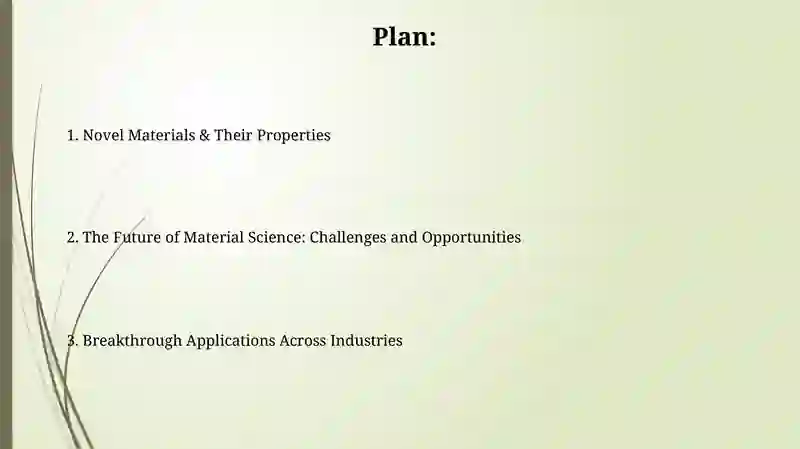 Material science advancements 2