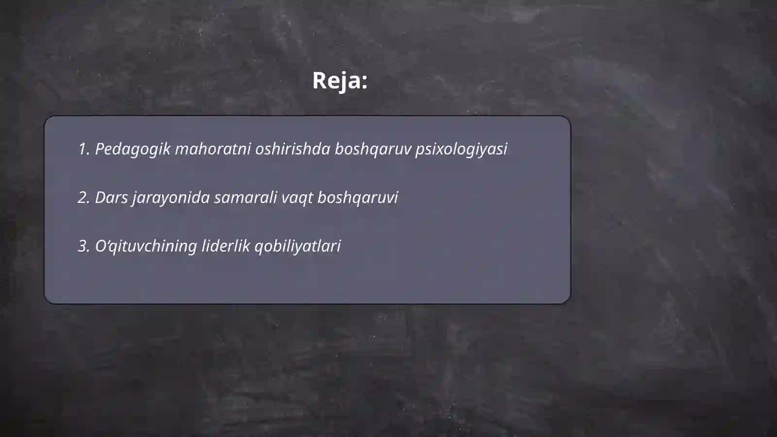 Pedagogik mahoratni oshirishda boshqaruv san'atidan foydalanish 2