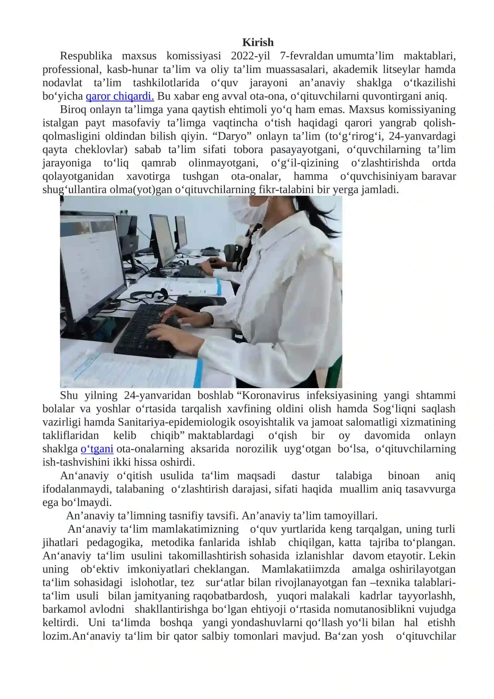 An’anaviy va masofali ta’lim texnologiyasi 2