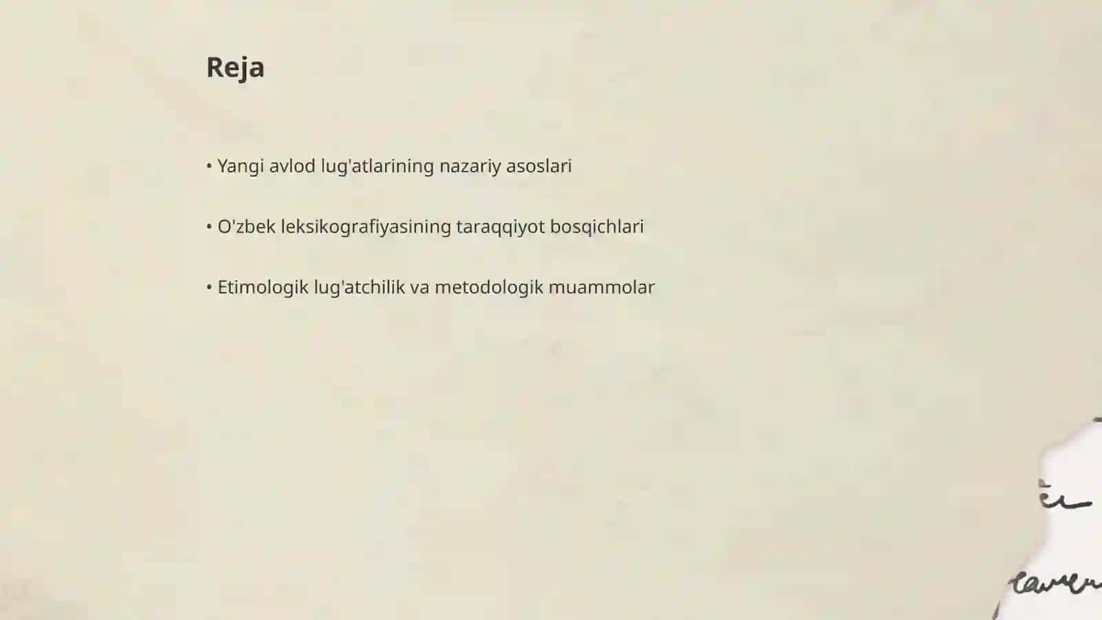 Yangi avlod lug'atlari 2