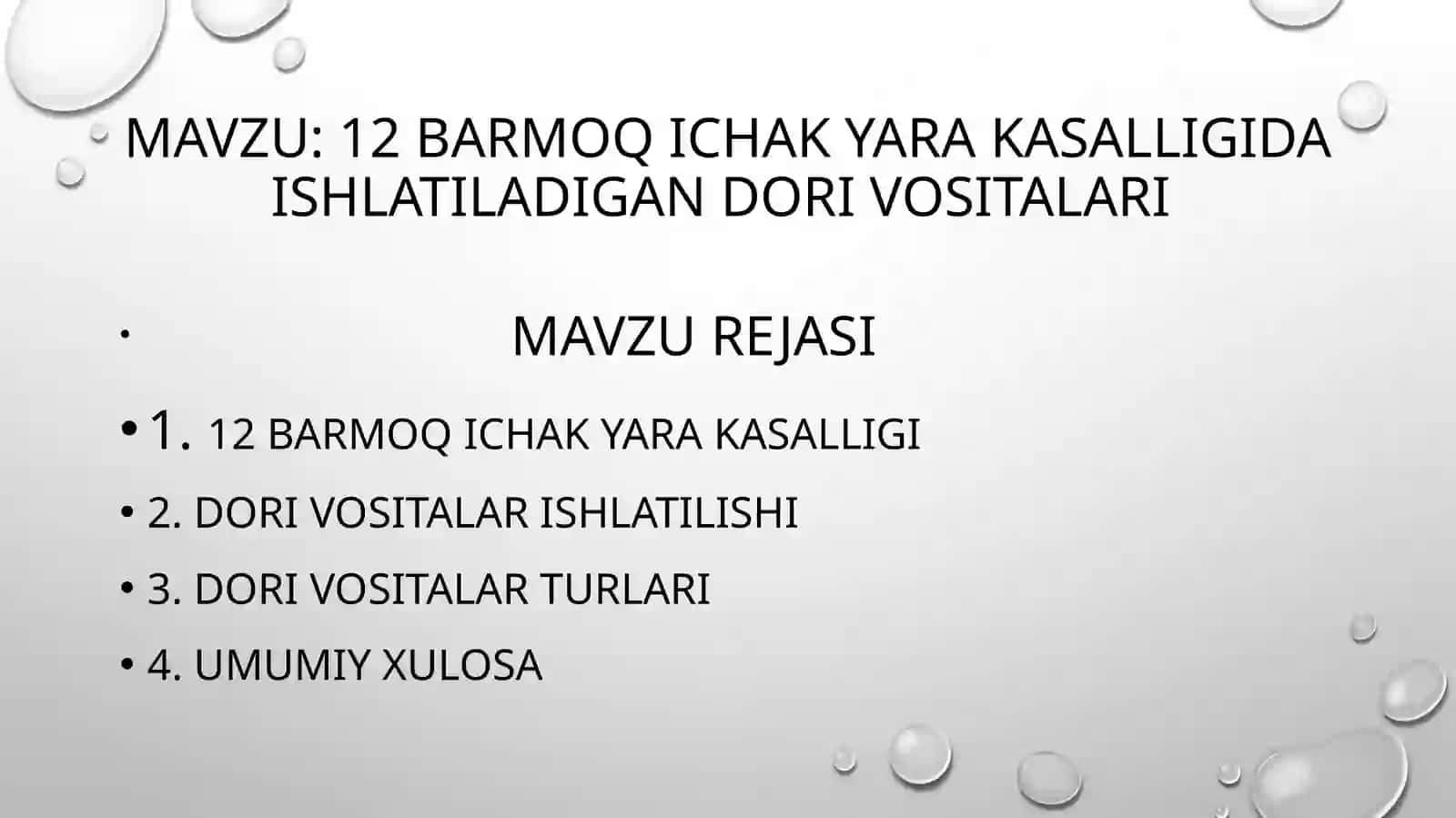 12barmoqli ichak kasalliklariga dorî vositalari 2