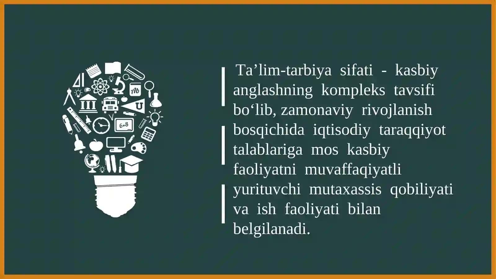 PEDAGOGIK DIAGNOSTIKA ASOSIDA UZLUKSIZ TA’LIMDA TARBIYAVIY ISHLARNI REJALASHTIRISH 2
