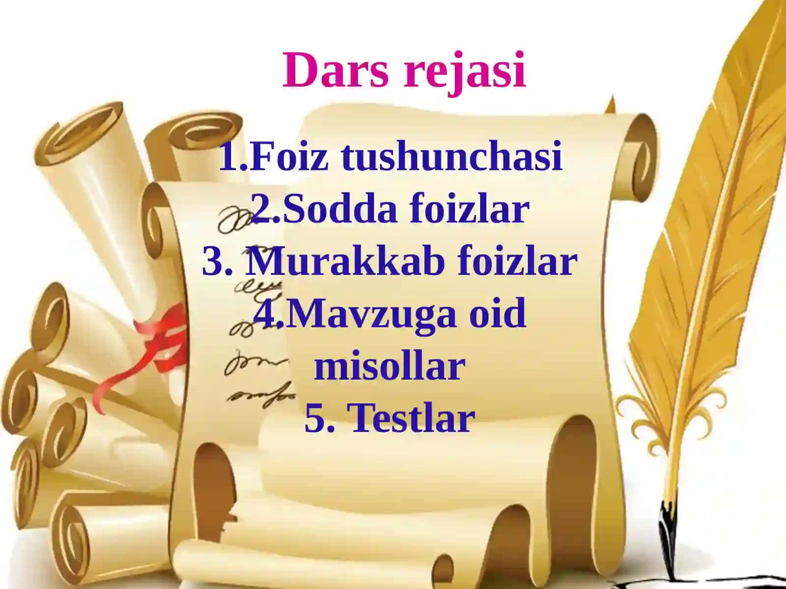 Sodda  va  murakkab   foizlar 2