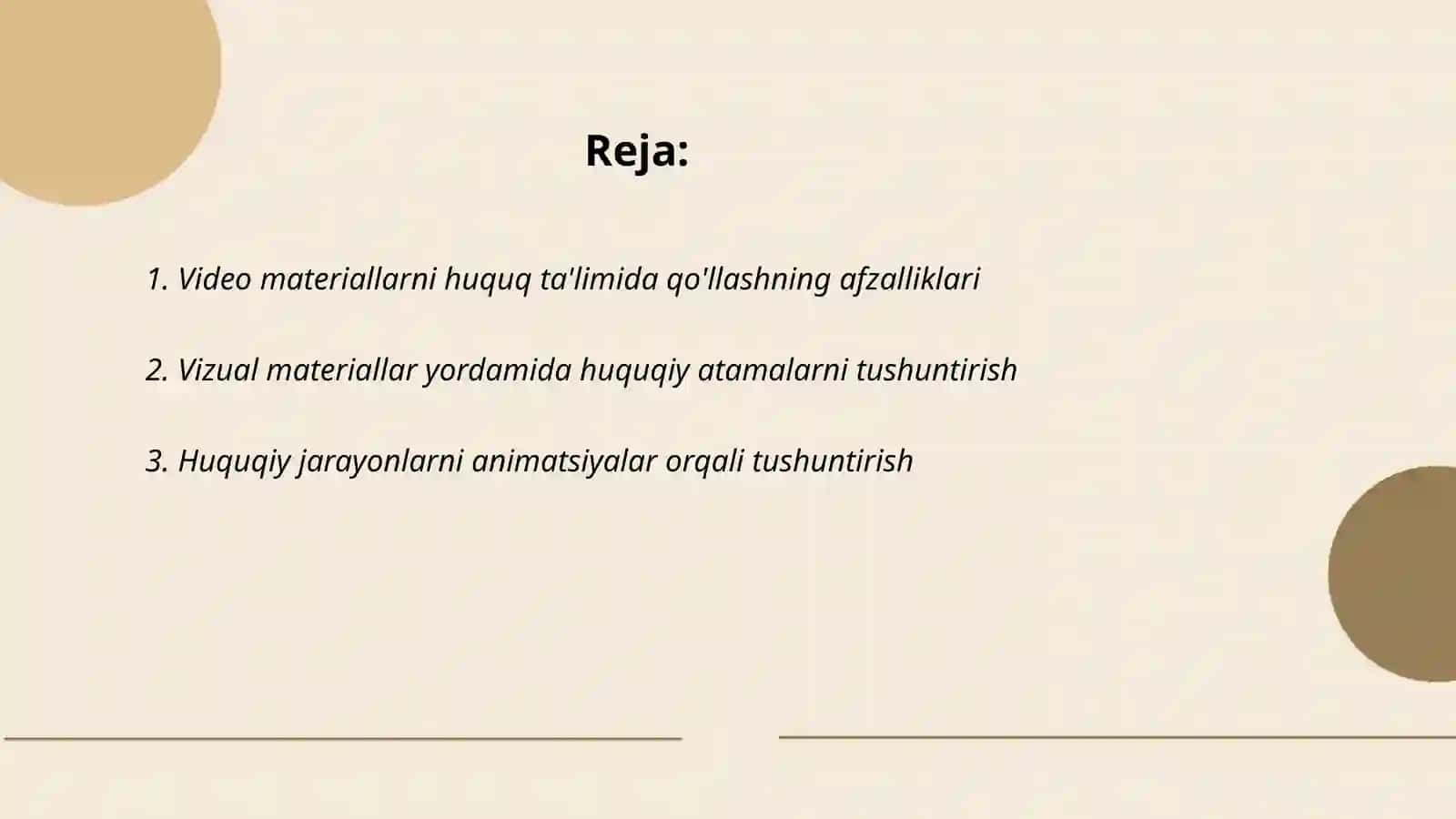 Video materiallarni huquq ta'limida qo'llashning afzalliklari 2