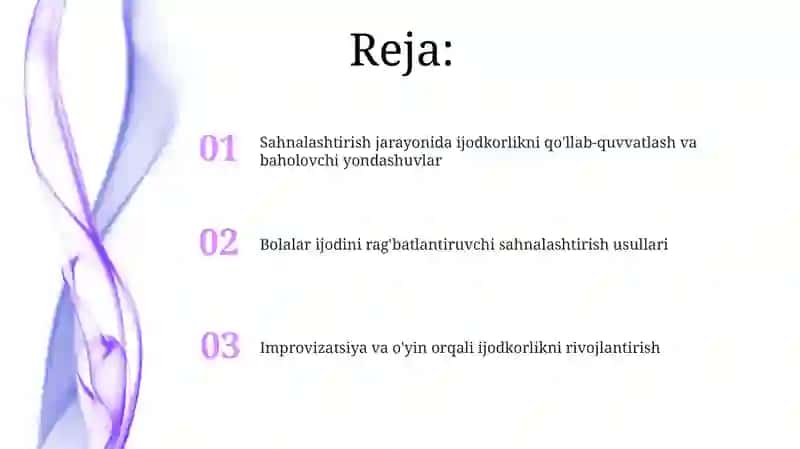 Sahnalashtirish faoliyati jarayonida bolalar ijodkorligini rivojlantirish metodlari 2