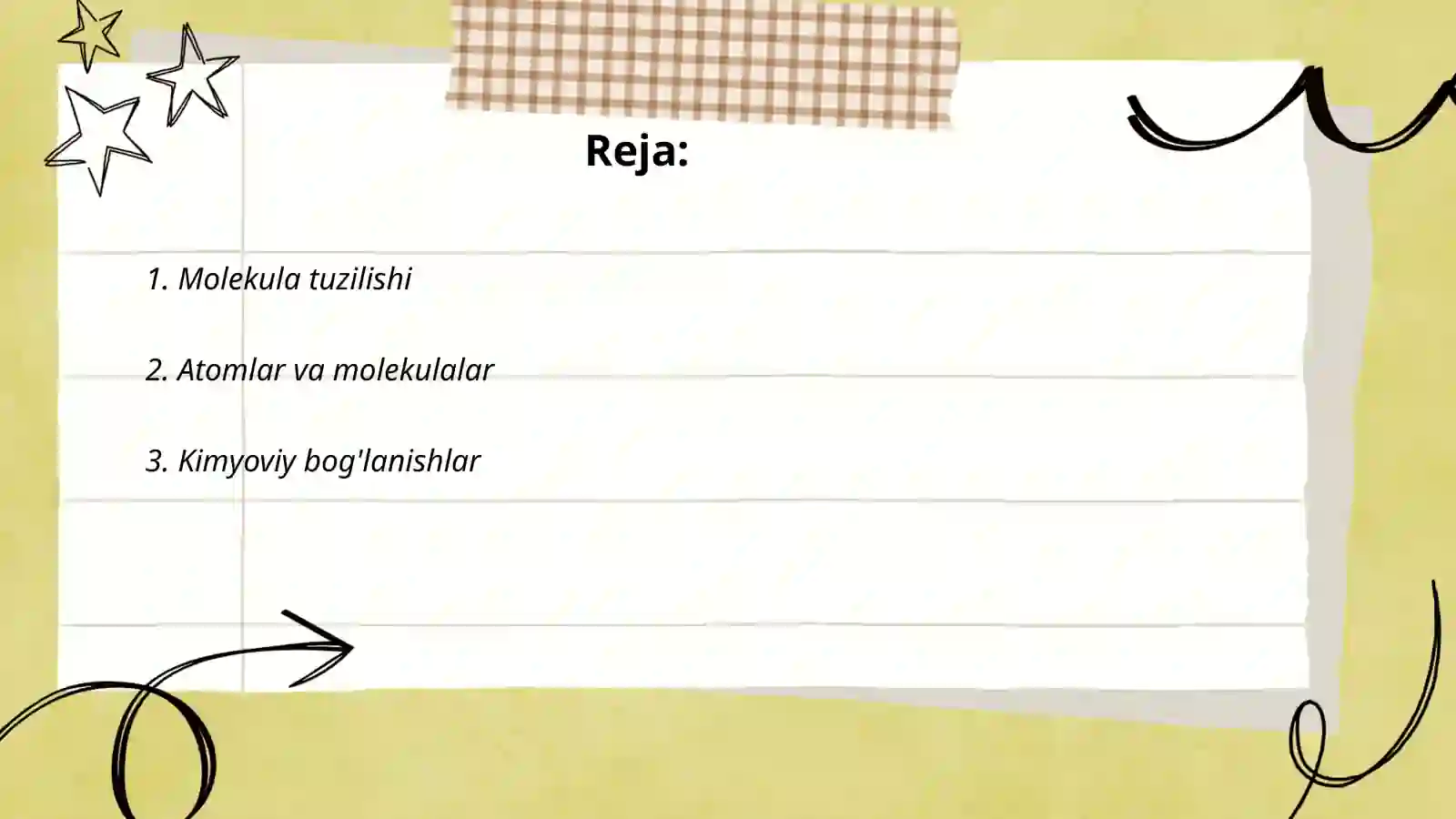 Molekula.Nisbiy molekulyar massa 2