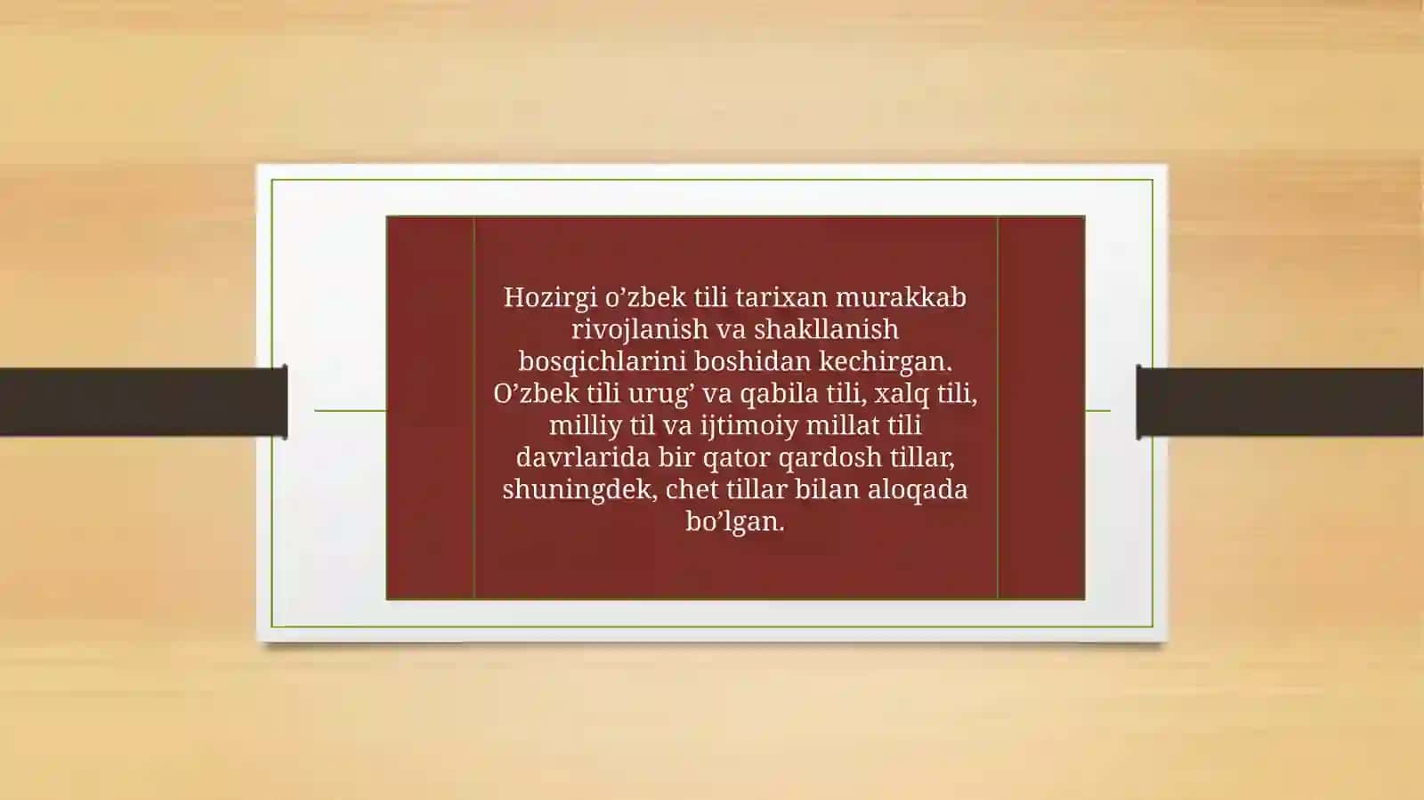 Shevalarda olinma so’zlar 2