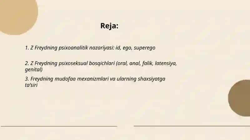 Z Freydning psixoanalitik nazariyasi 2
