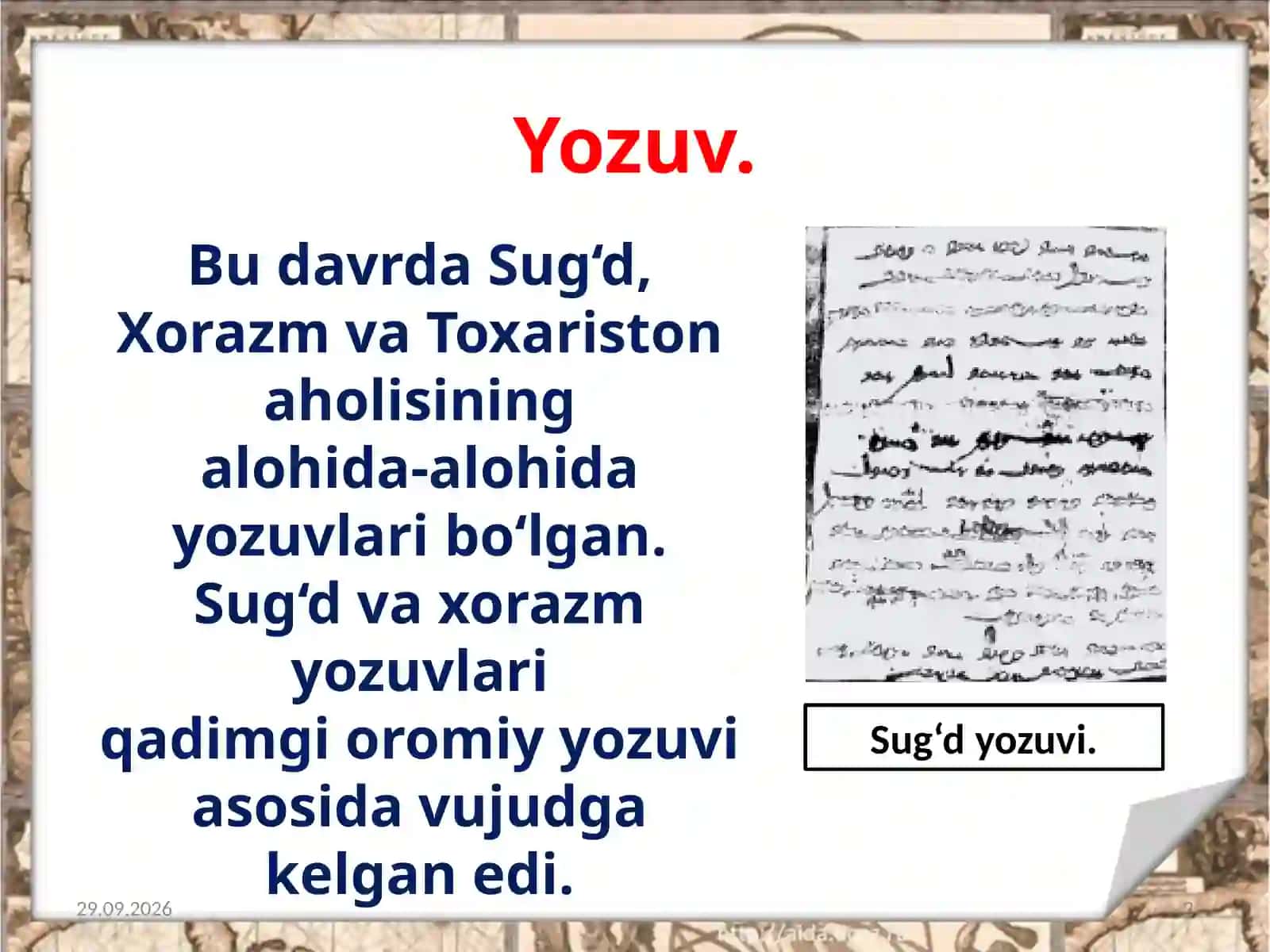VI–VII asrlarda madaniy hayot 2