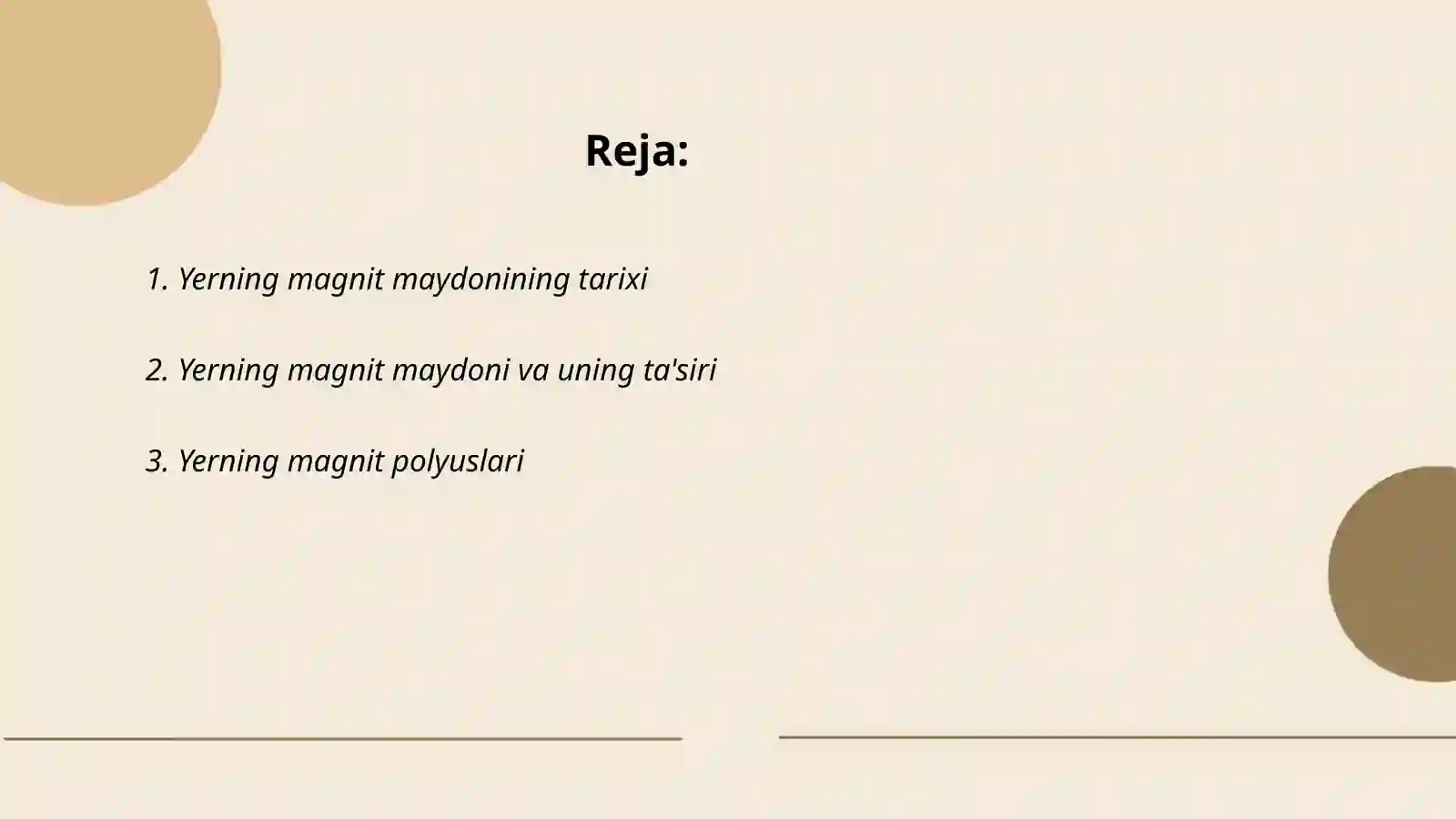 Yerning magnet maydoni 2
