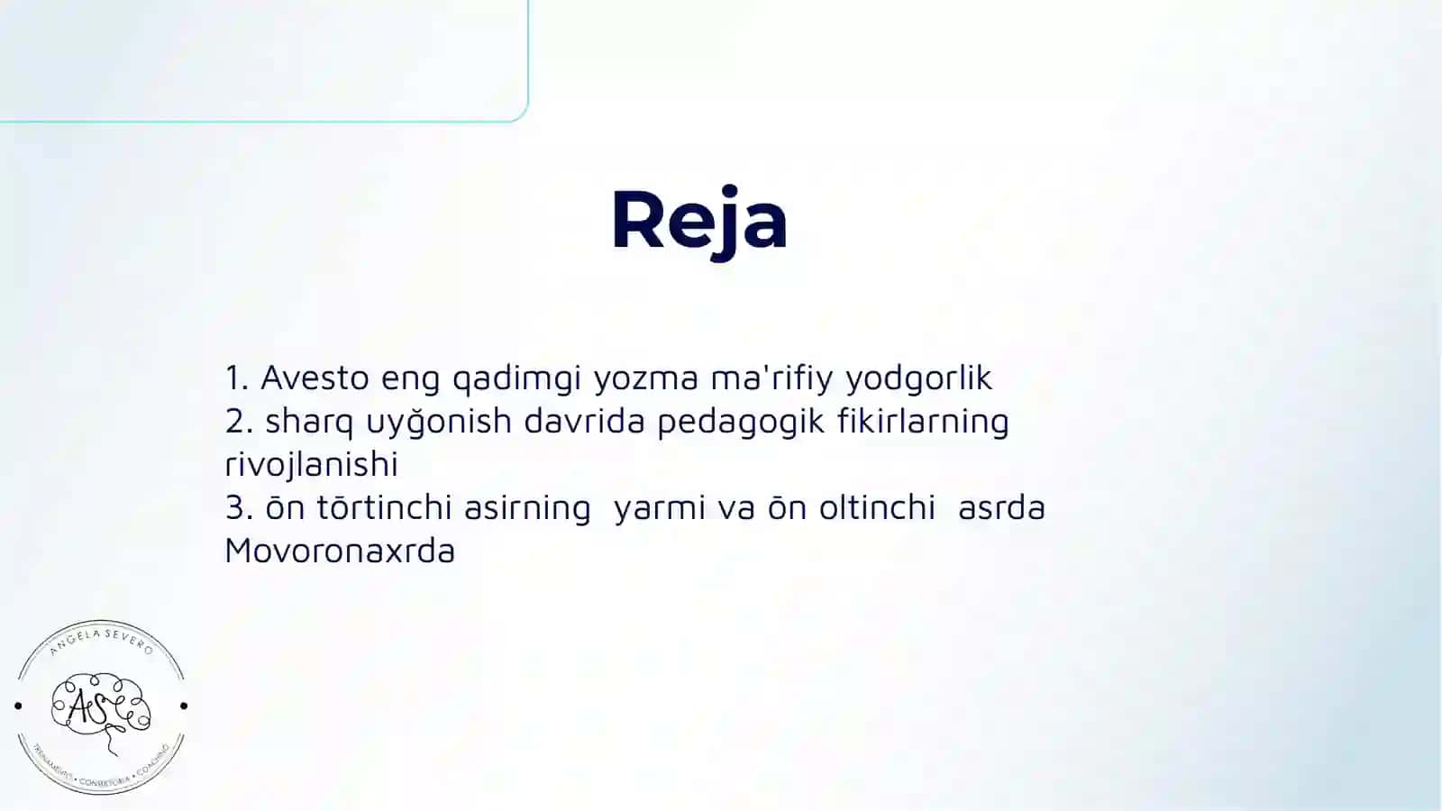 MA'RIFIY FIKRLAR ULARNING TARIXIYLIGI 2