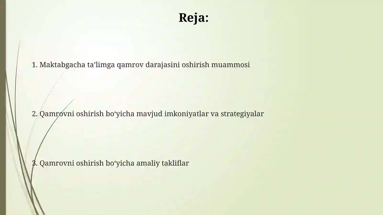 Maktabgachata'limdagiqamrovdarajasinioshirish 2