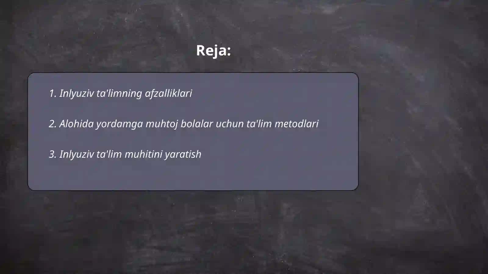 Alohida yordamga muhtoj bolalarning inklyuziv ta'limi 2