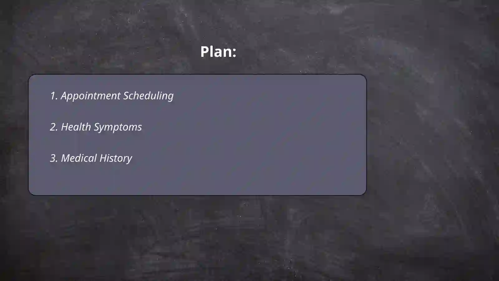 Visiting a doctor 2