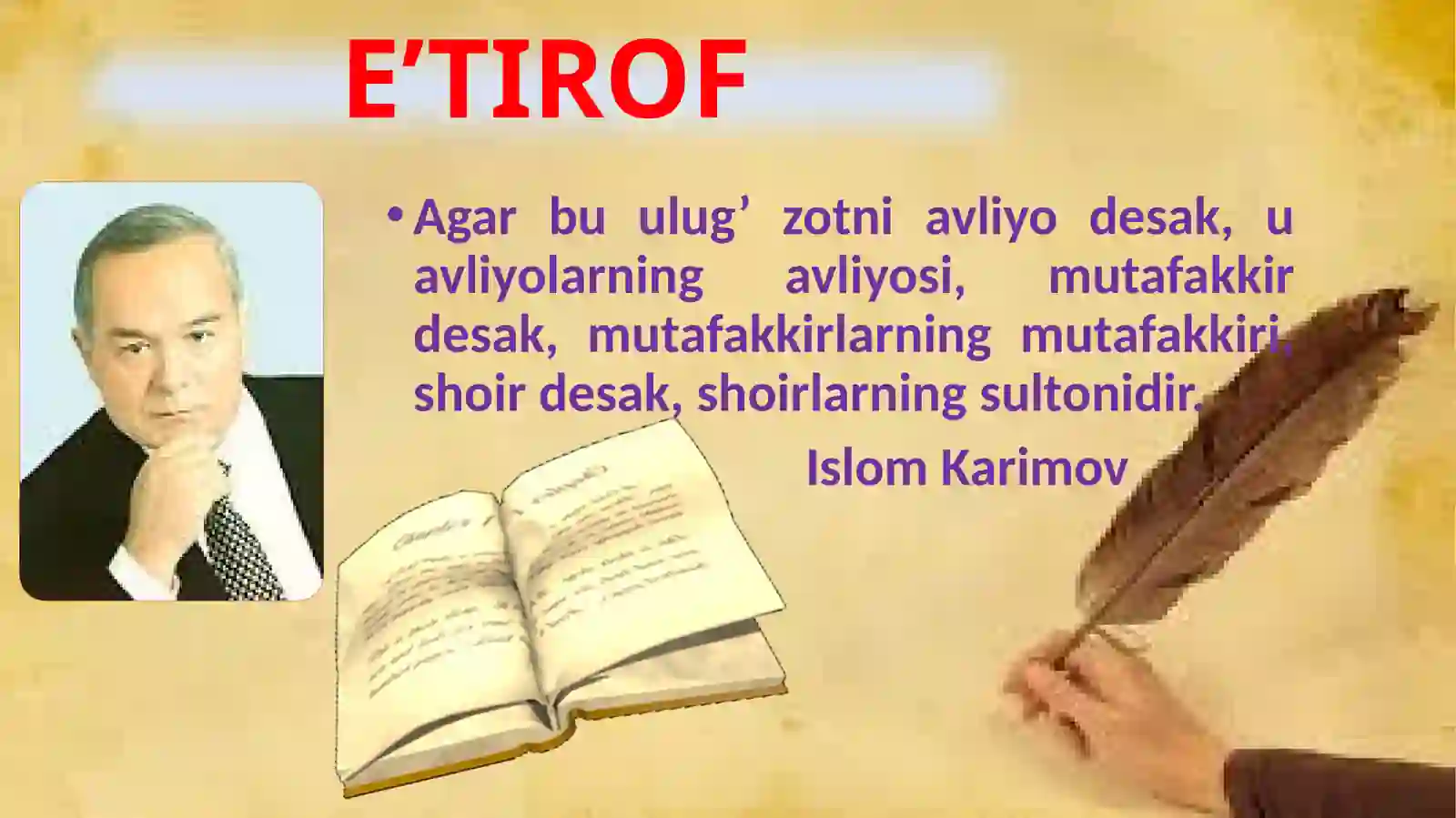 So’z mulkining sultoni Alisher Navoiy hayoti va ijodi, ruboiylarini o’qish 2