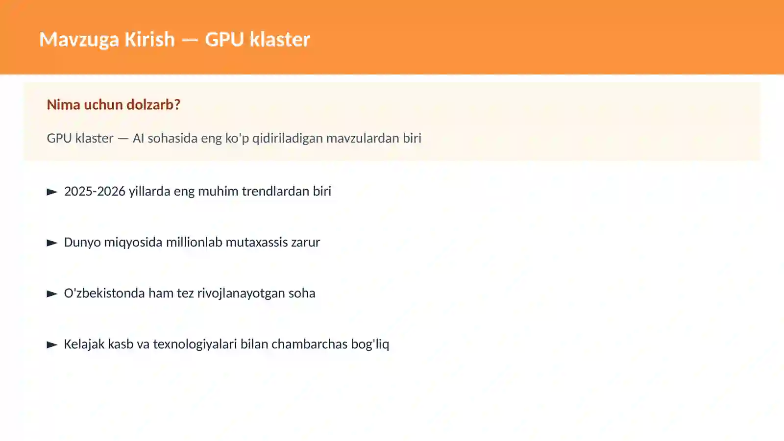 GPU klaster 2