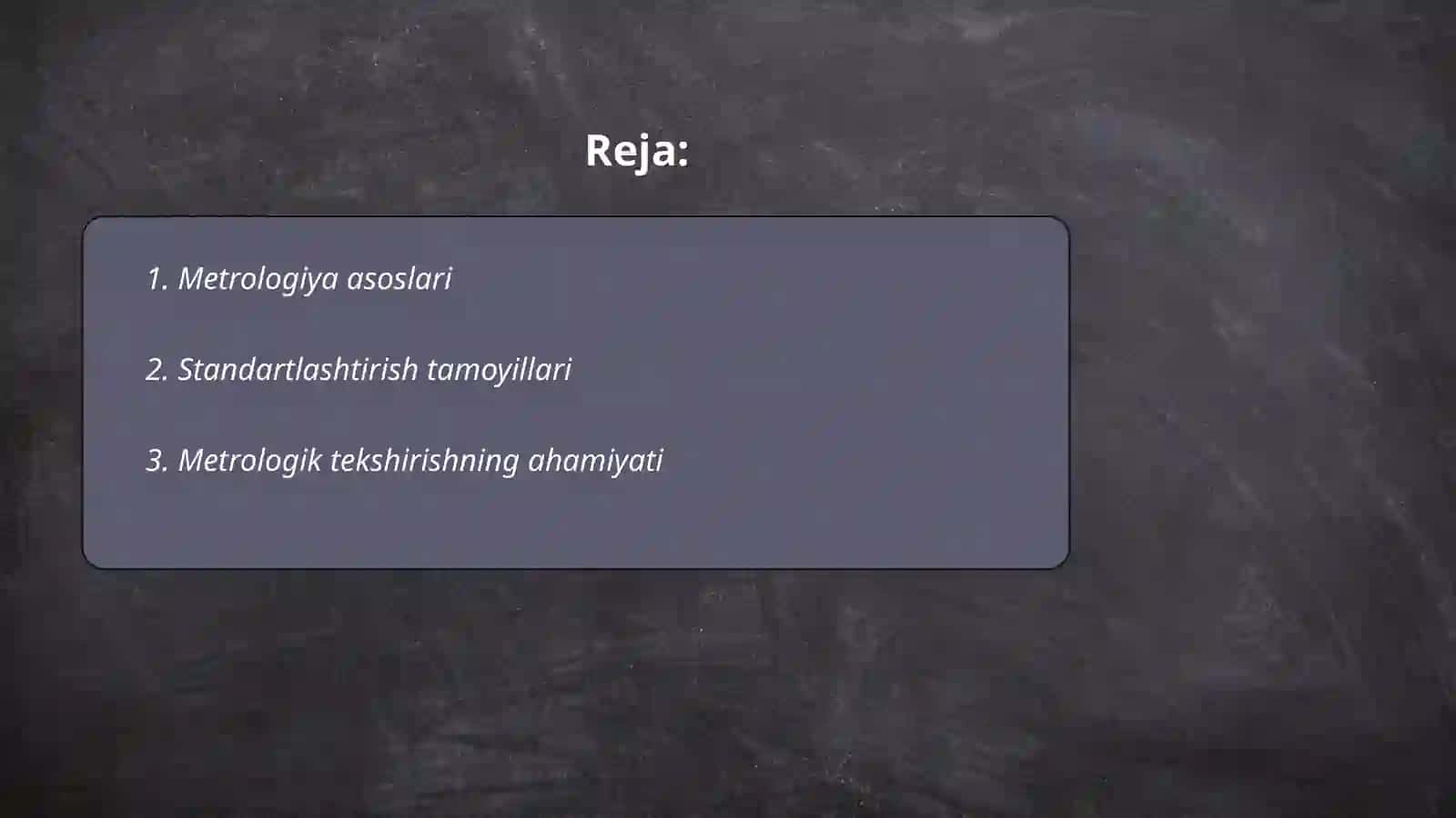 Metrologiya asoslari 2