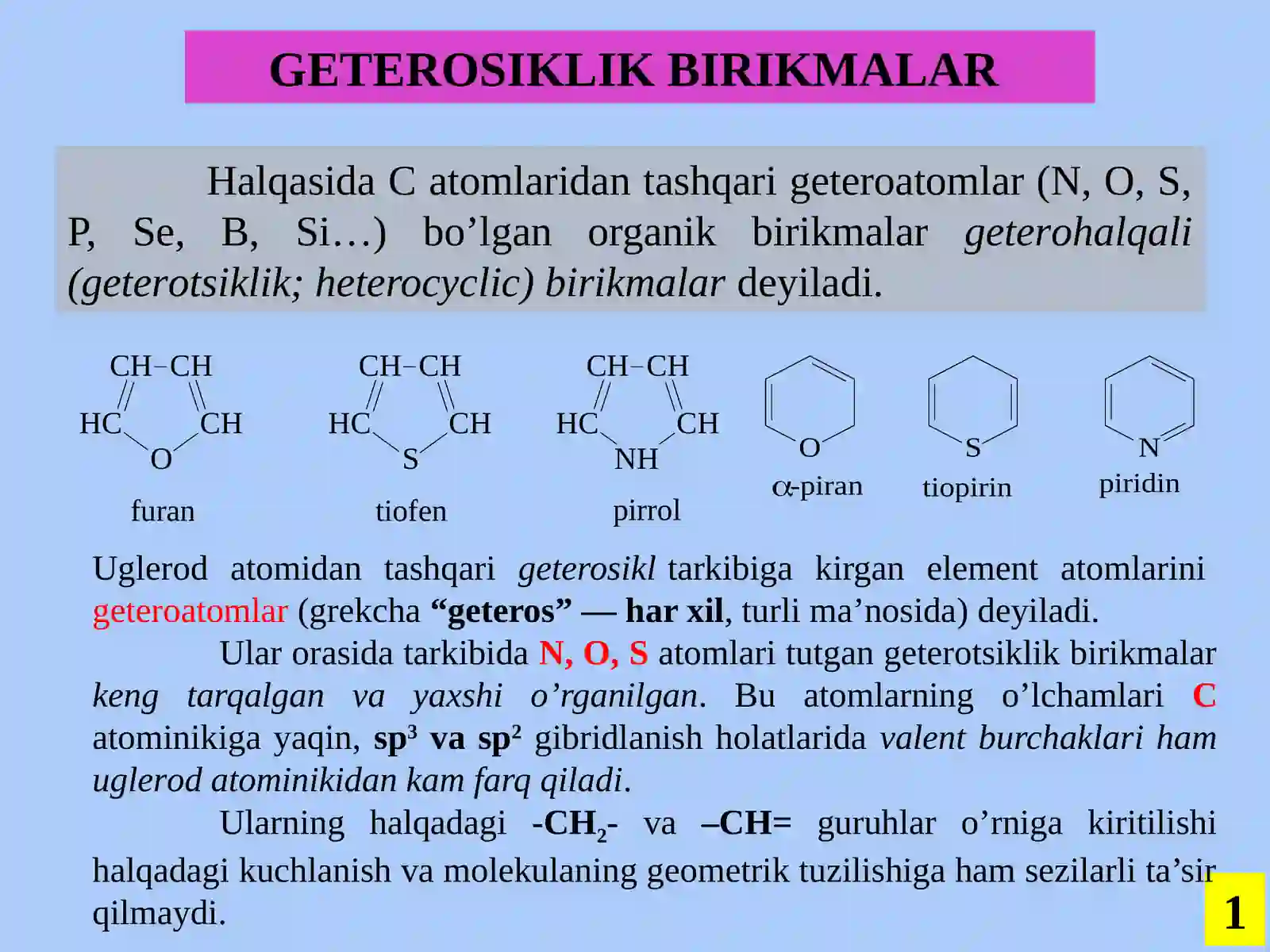 GETEROSIKLIK BIRIKMALAR 2