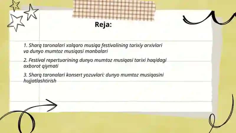 Sharq taronalari xalqaro musiqa festivali 2