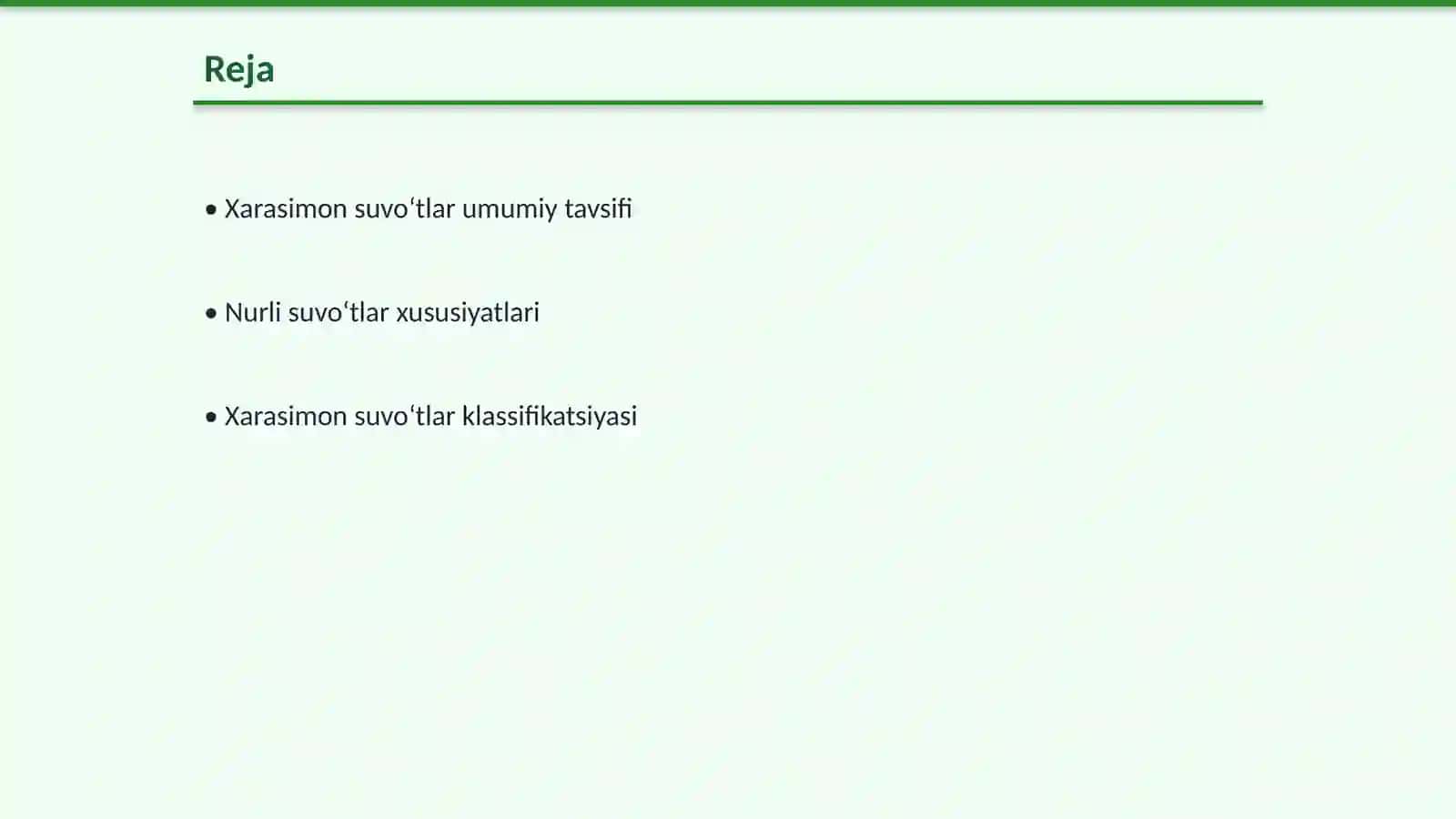 Xarasimon yoki nurli suvoʻtlar boʻlimining xarakteristikasi, klassifikatsiyasi, asosiy vakili, koʻpayish usullari 2