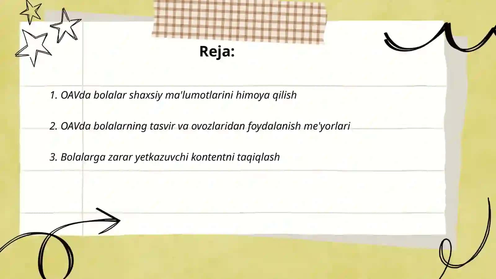 OAVda bolalar shaxsiy ma'lumotlarini himoya qilish 2