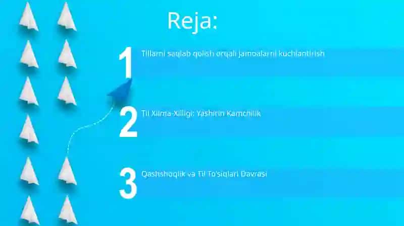 Tillarni saqlab qolish orqali jamoalarni kuchlantirish 2