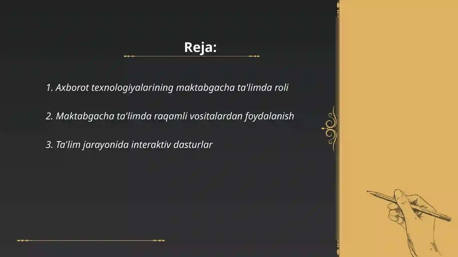 Maktabgacha taʼlim tashkilotida axborot texnologiyalaridan foydalanish va joriy etish 2