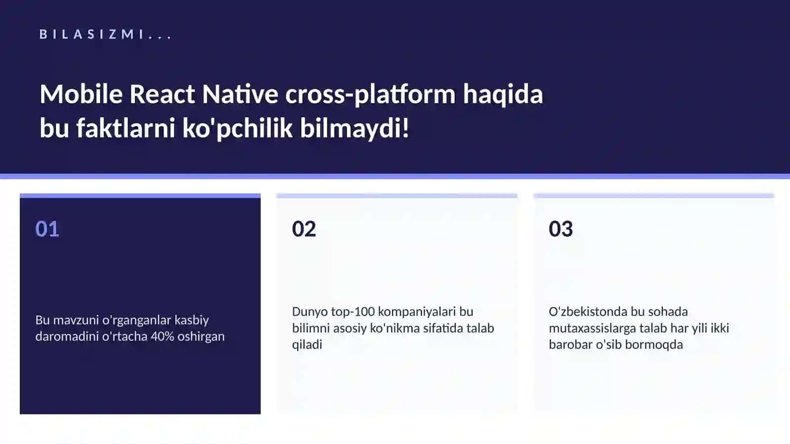 Mobile React Native cross-platform 2