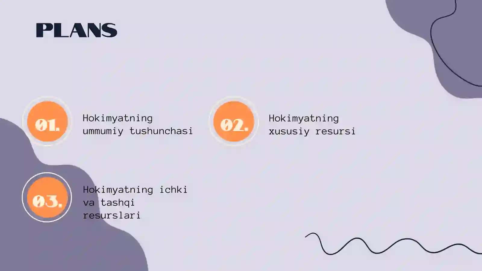 Hokimiyatning umumiy va xususiy, ichki va tashqi resurslari 2