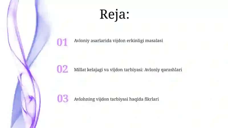 Avloniy asarlarida vijdon erkinligi masalasi 2