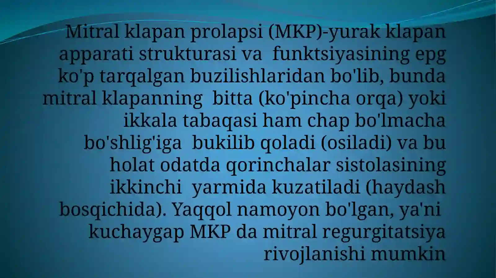 MITRAL KLAPAN PROLAPSI 2