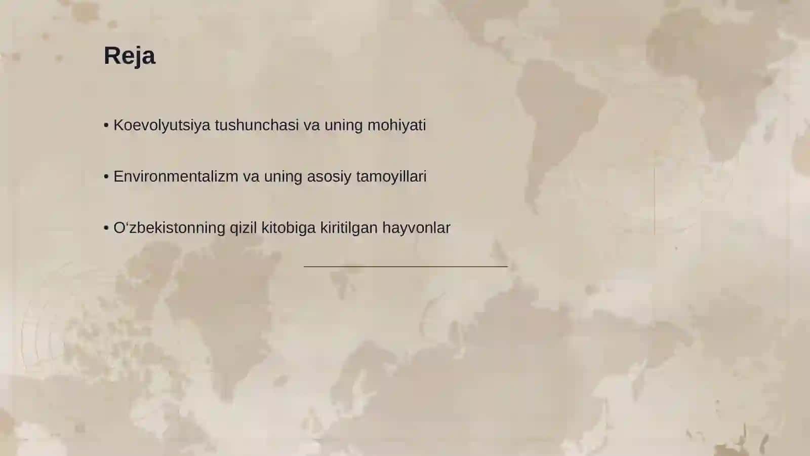 Koevolyutsiya va environmentalizm dialektikasi 2