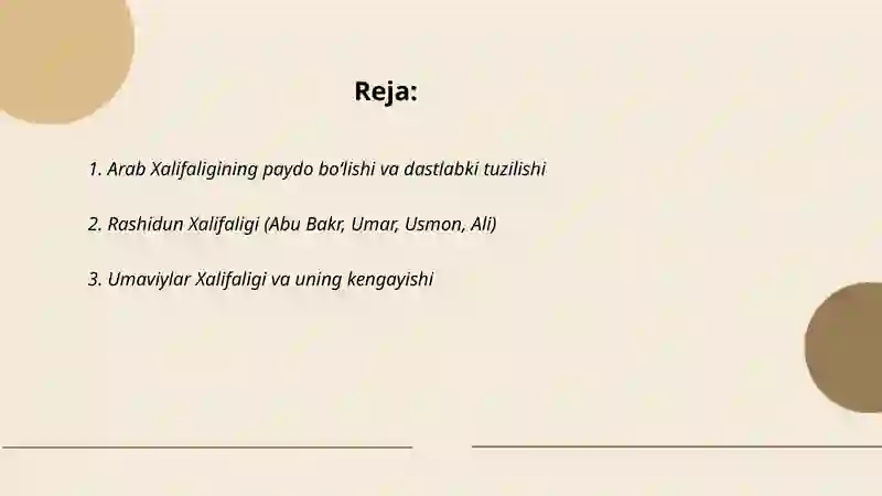 Arab Xalifaligi 2
