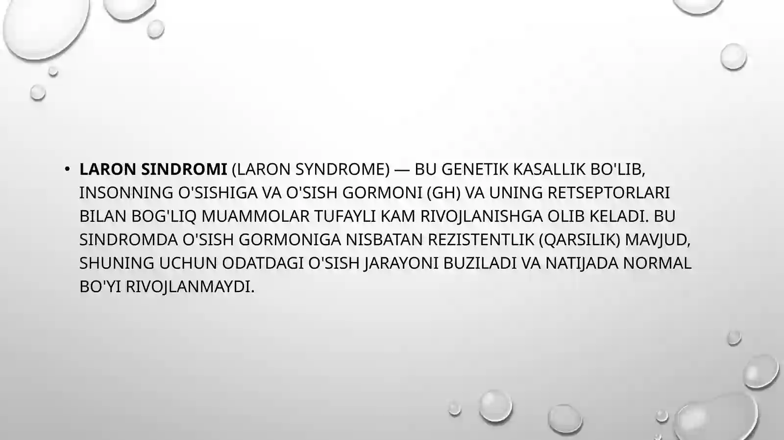 Laronsindromi 2