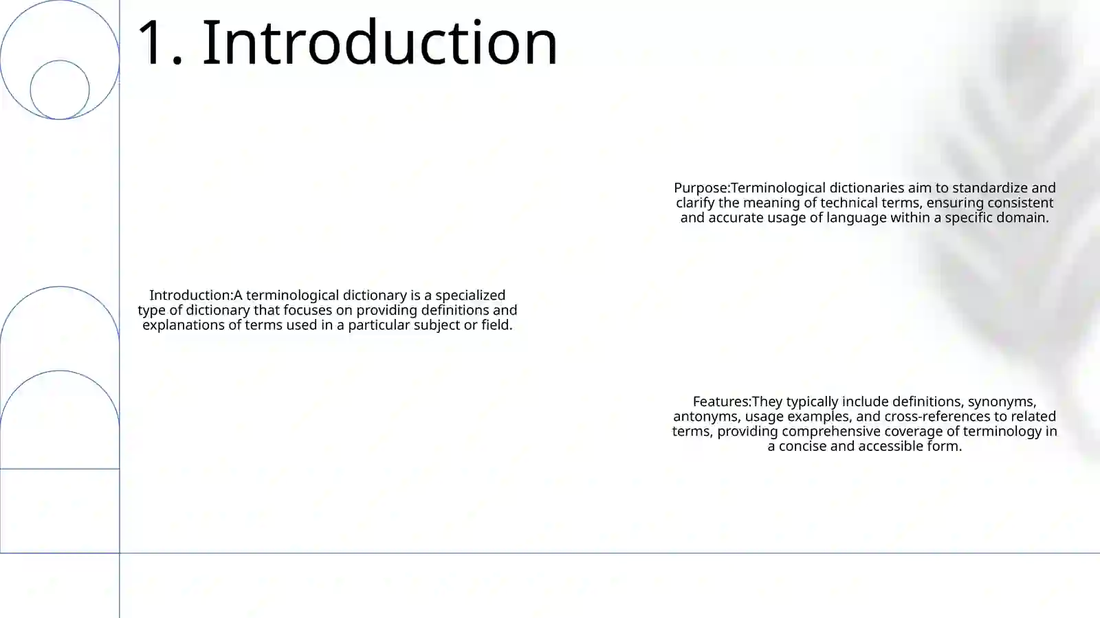 Terminological Dictionary 2