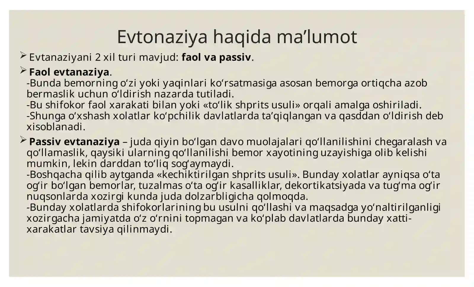 yatrogeniya va evtanoziya 2