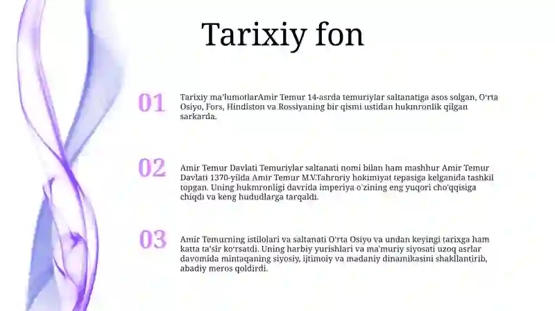 Amir Temur Davlati 2