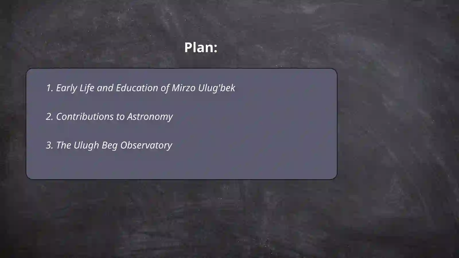 Mirzo Ulug'bek 2
