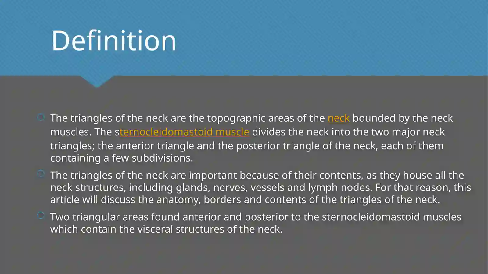 Triangles of neck anatomy 2